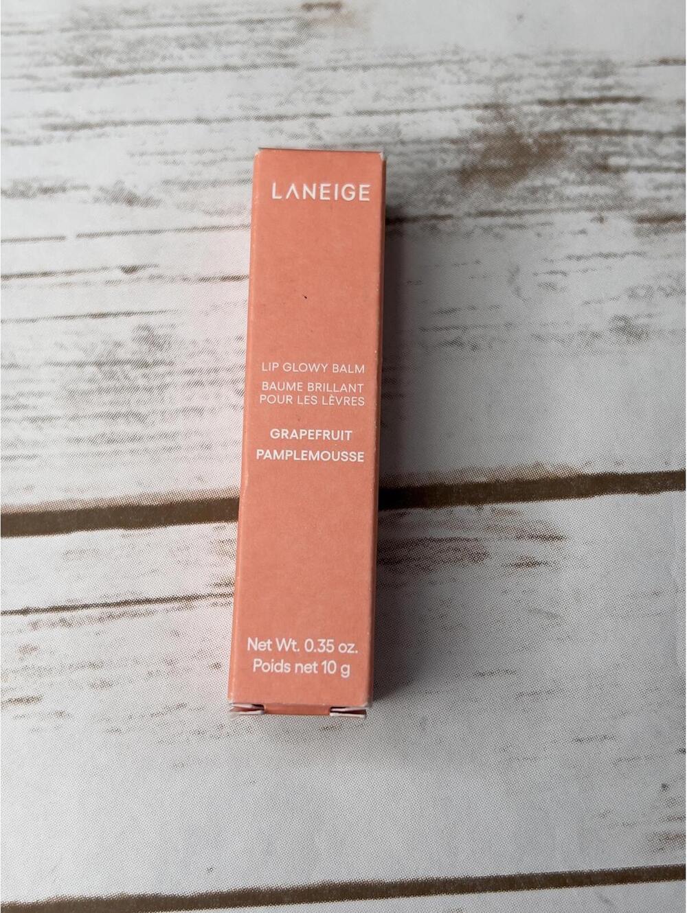 NEW Laneige Lip Glowy Balm Grapefruit